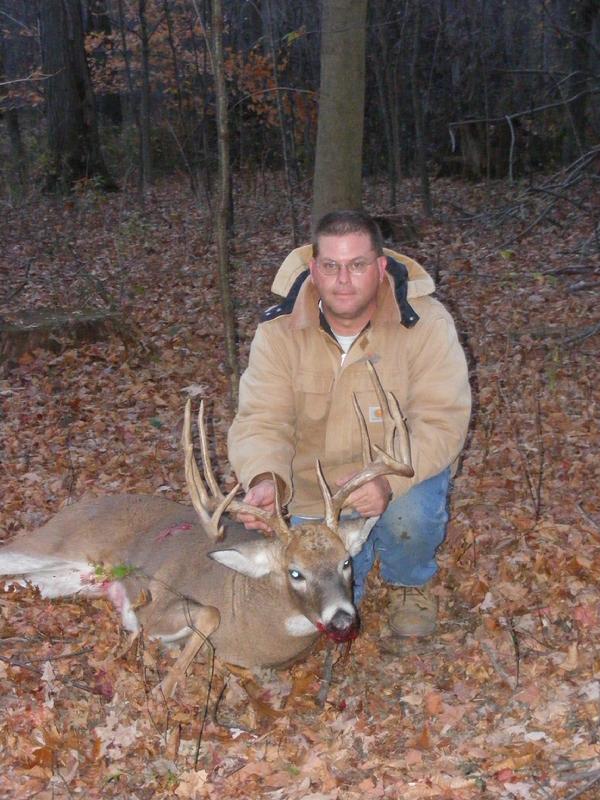 Trev Cary with BBBC trophy buck