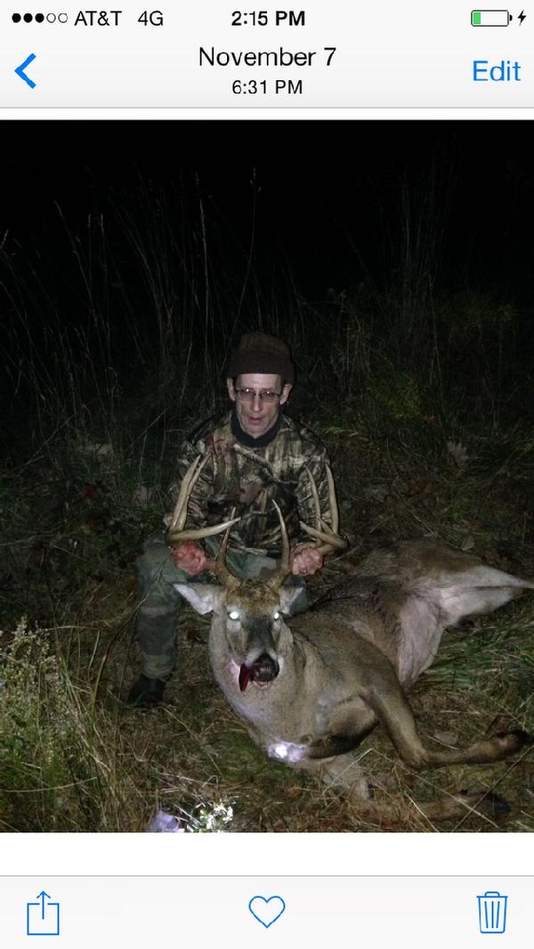 William Wells with BBBC trophy buck