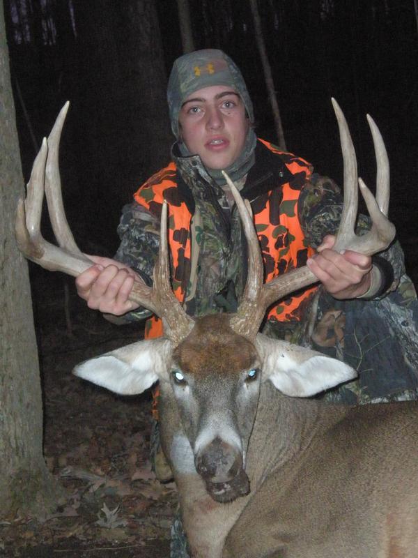 Zach Stitzlein with BBBC trophy buck
