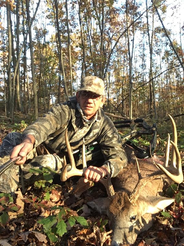 Bernard Zamperini with BBBC trophy buck