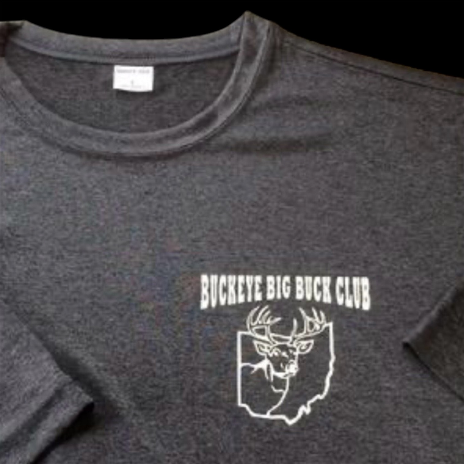 Short Sleeve Tee — Heather Black (Single Buck)