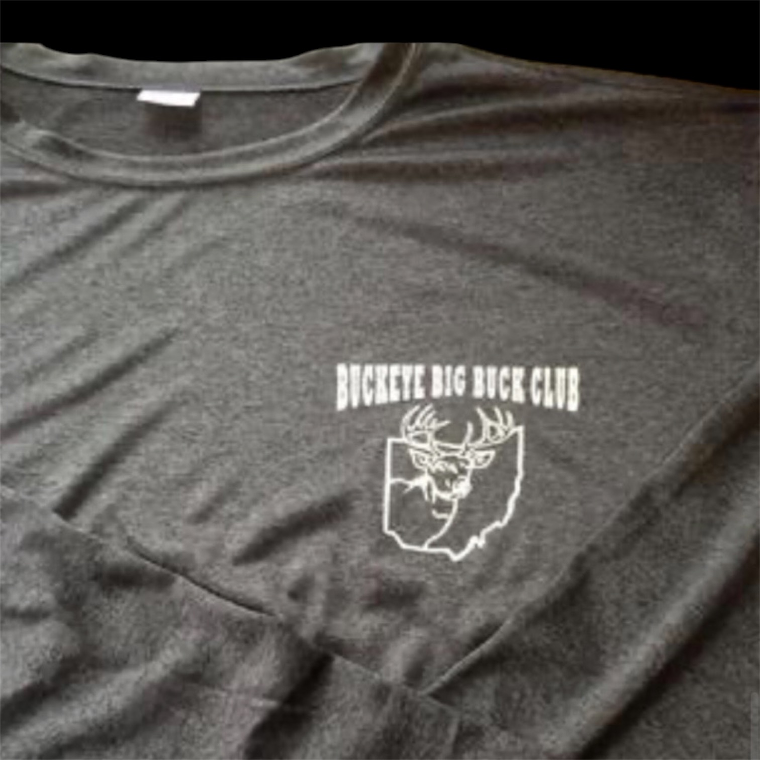 Long Sleeve Tee — Heather Black (Single Buck)