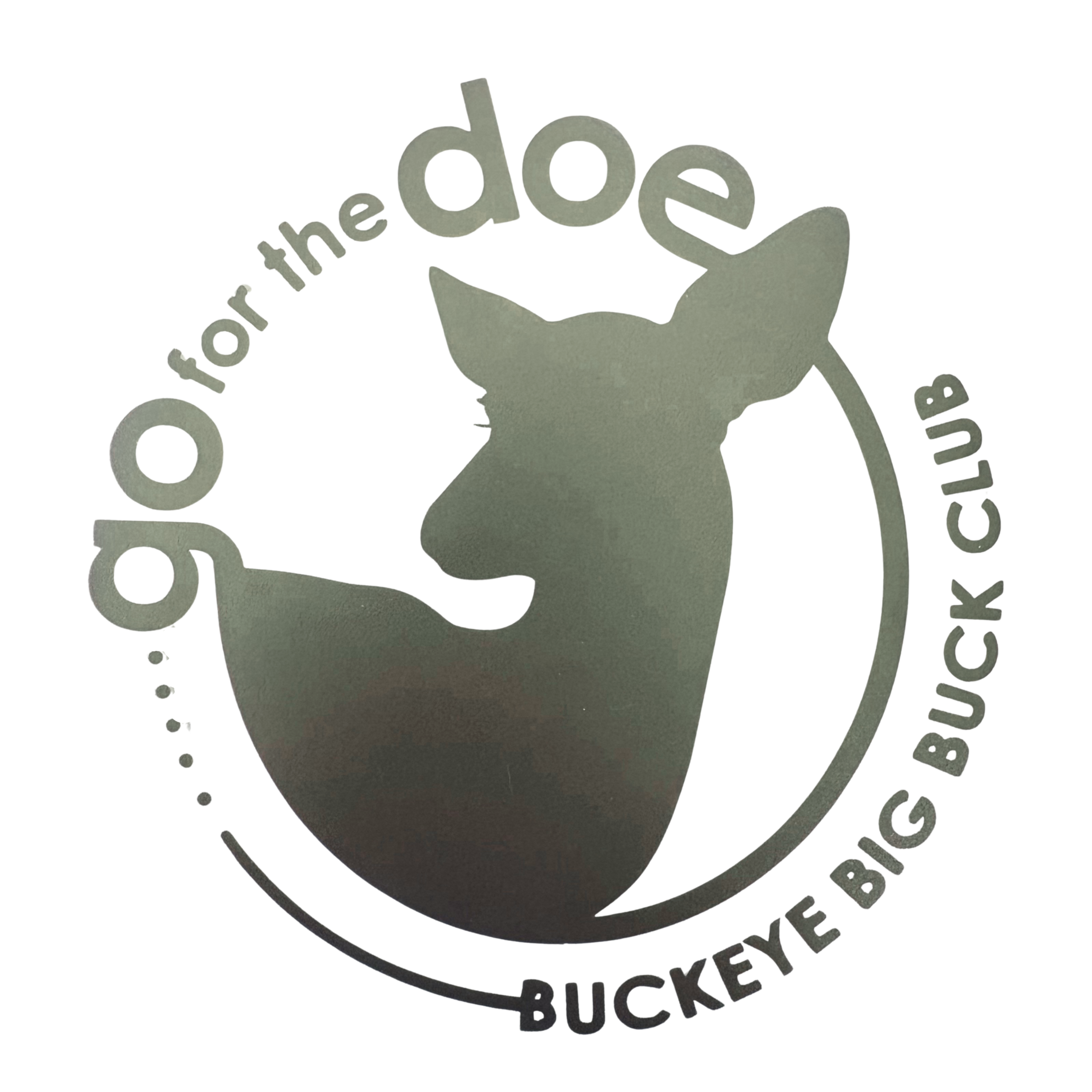 Go for the Doe sticker
